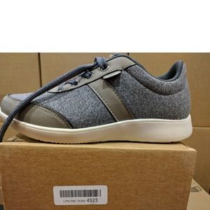 Friendly Marlo Heather Grey/Taupe Adaptive Walking Sneakers